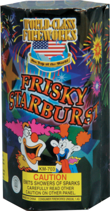 Fountain - Frisky Starburst - $8.00 Fountain - Frisky Starburst - $8.00